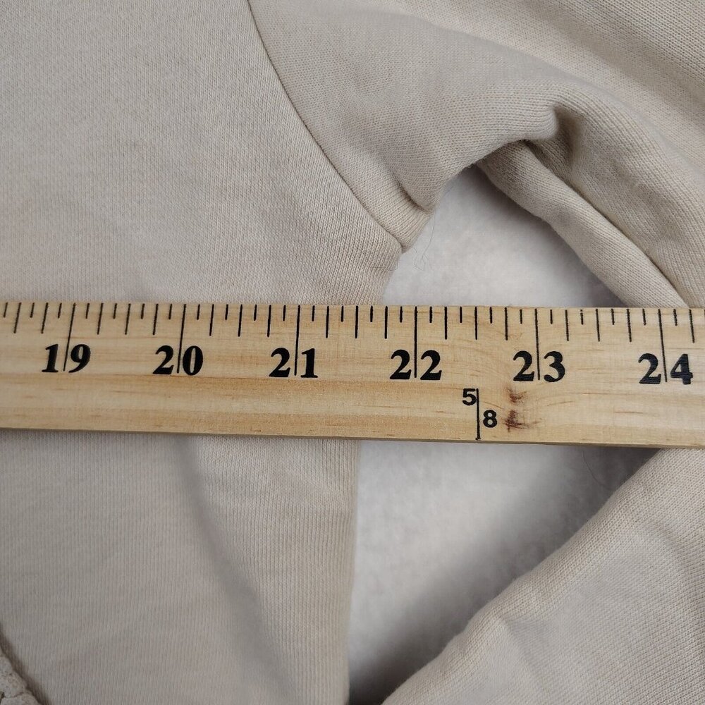Zara Sweater Womens Small Cream Crochet Pockets Pullover Cozy - Picture 8 of 10